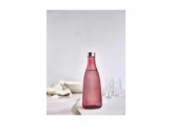 Waterfles Atla 1L - glas - deep maroon