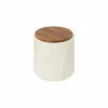 Wattenpotje Come Ø10x11cm - polystone - beige