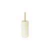 Wc-borstel Duo Ø10,1x35,7cm - polystone - ivoor