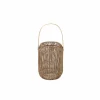 Windlicht Kanso H31,5cm - zeegras & bamboe - naturel