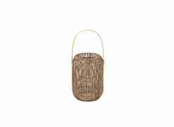 Windlicht Kanso H31,5cm - zeegras & bamboe - naturel