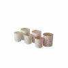 Windlicht Merle H10cm set van 2
