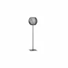 Windlicht Pino H70cm - metaal & glas - zwart