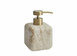 Zeeppompje Blake 8x8x13cm - natuursteen - zand & goud