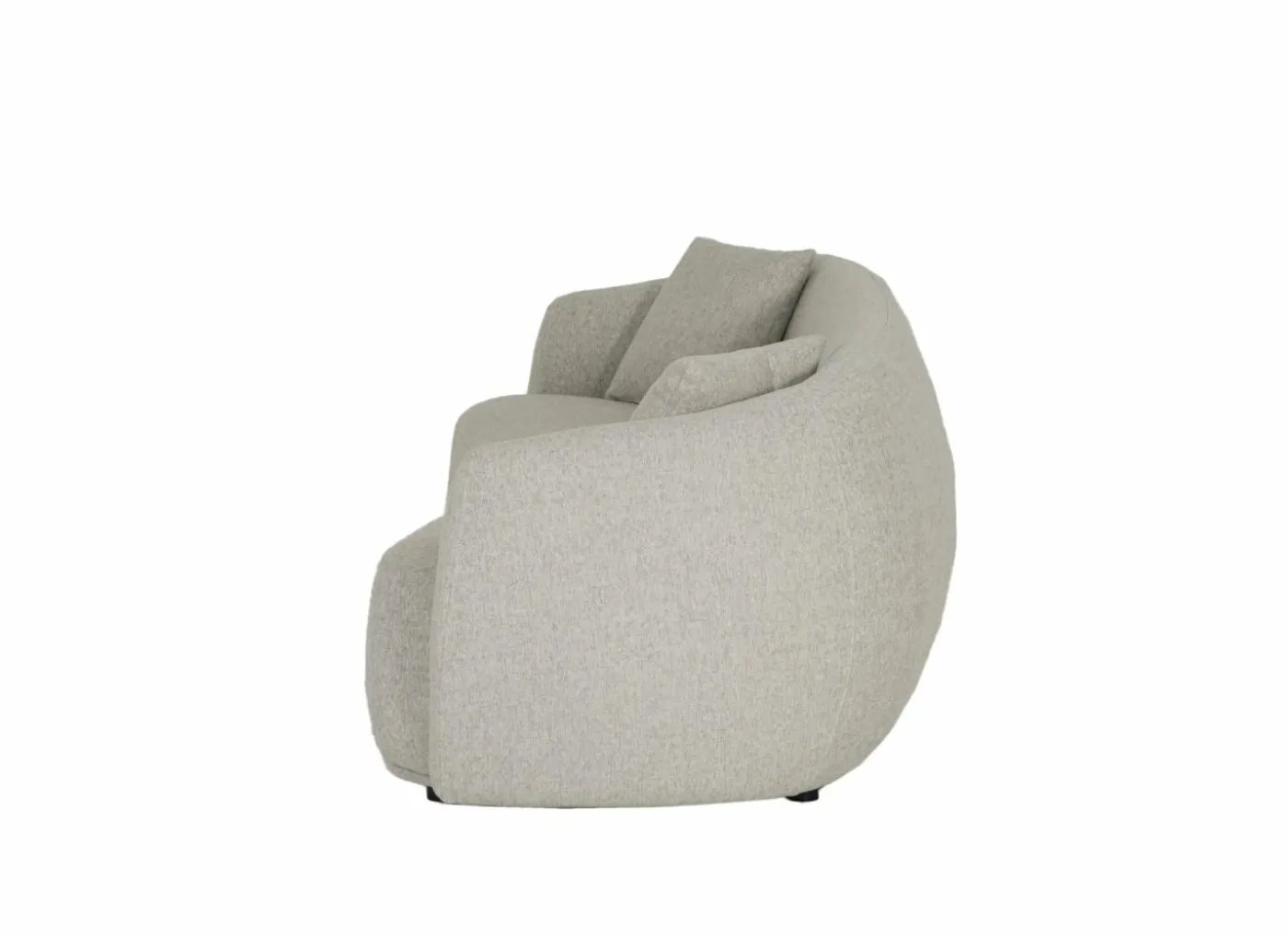 Zetel Aegea 3-zit - stof - lichtgrijs