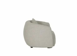 Zetel Aegea 1-zit - stof - lichtgrijs