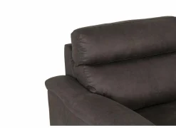 Zetel Angele 2,5+2-zit - stof - bruingrijs