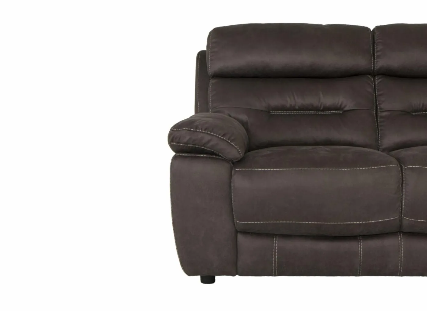 Zetel Ave 3+2-zit - stof - grijsbruin met relax