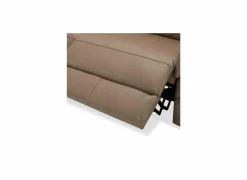 Zetel Back 3+1-zit - leder - camel met relax