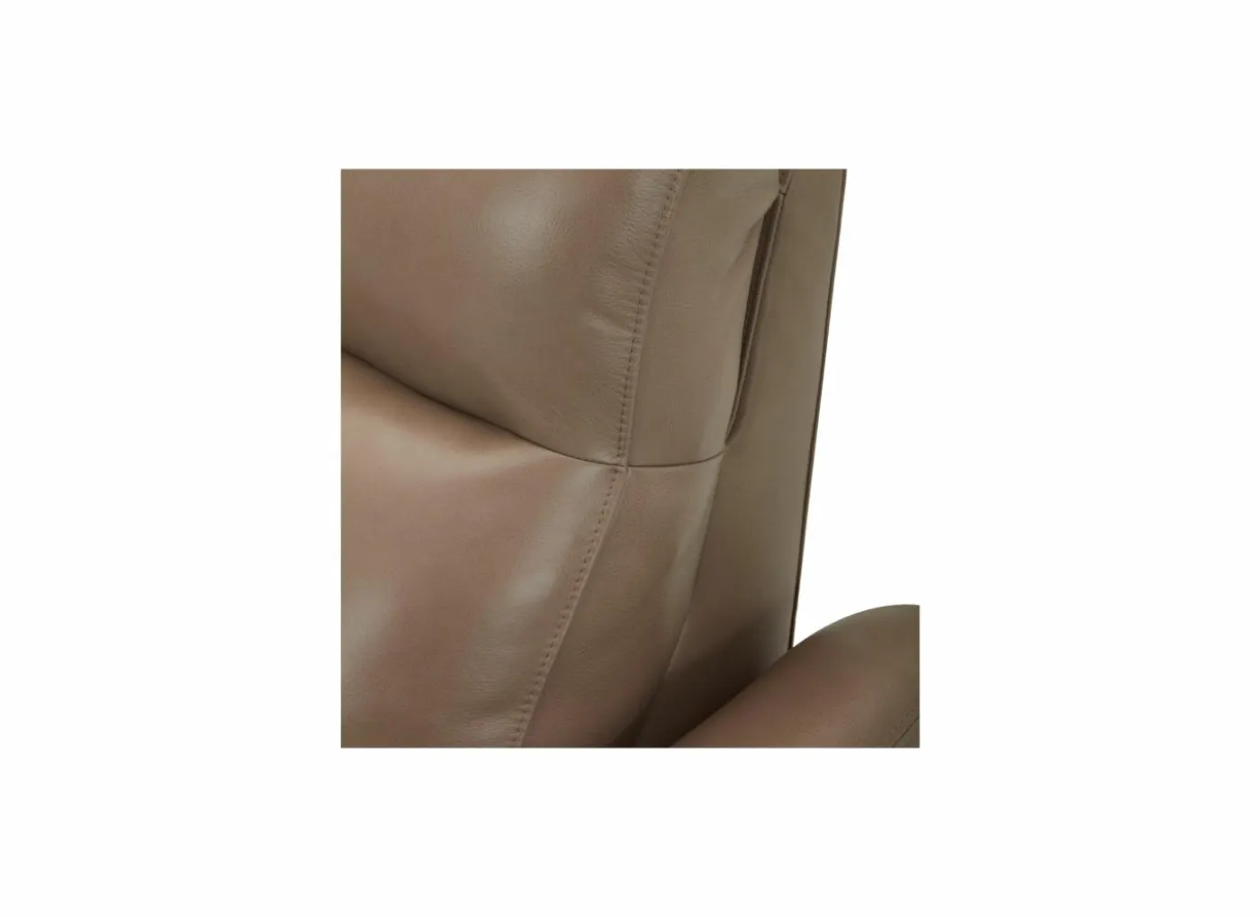 Zetel Back 3+1-zit - leder - camel met relax