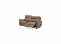 Zetel Back 3+1-zit - leder - camel met relax