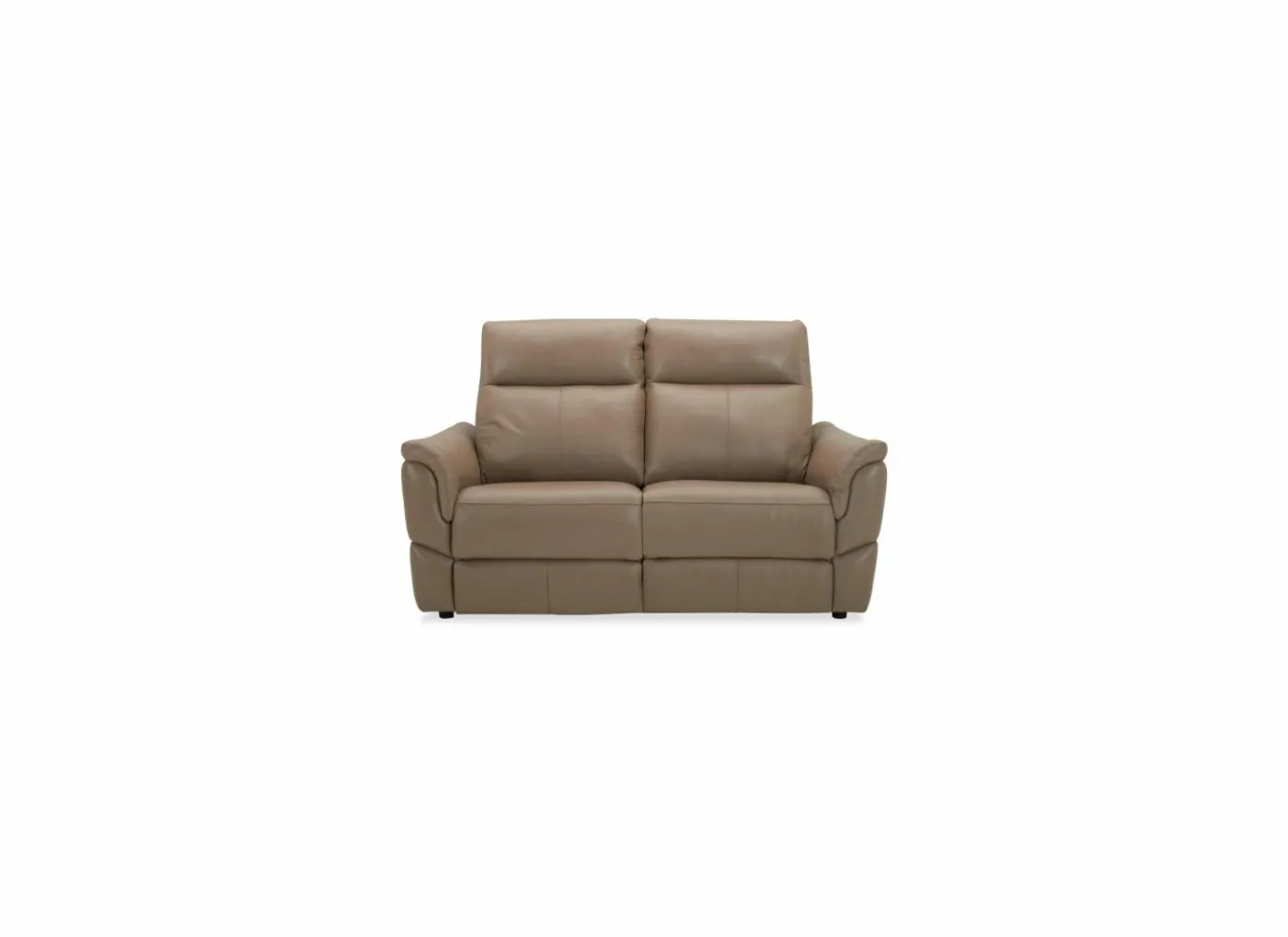 Zetel Back 3+1-zit - leder - camel met relax