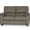 Zetel Barbiero 2-zit - leder - elephant taupe