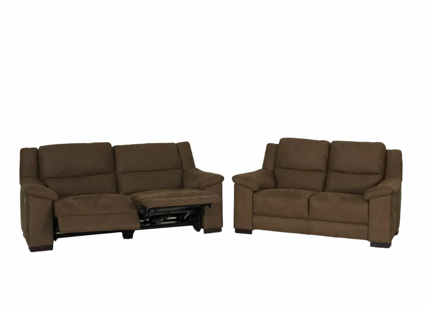 Zetel Berry 3+2-zit - stof - cognac met relax