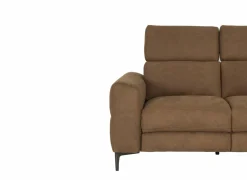 Zetel Blake 3-zit - stof - cognac met relax