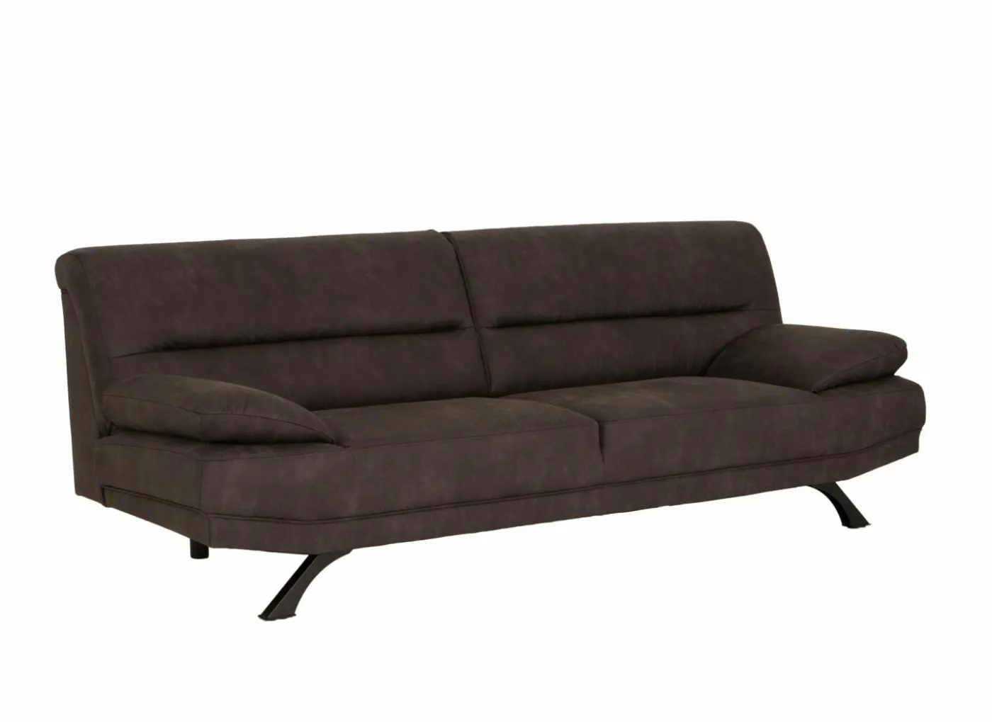 Zetel Bruno 3-zit - stof - antraciet