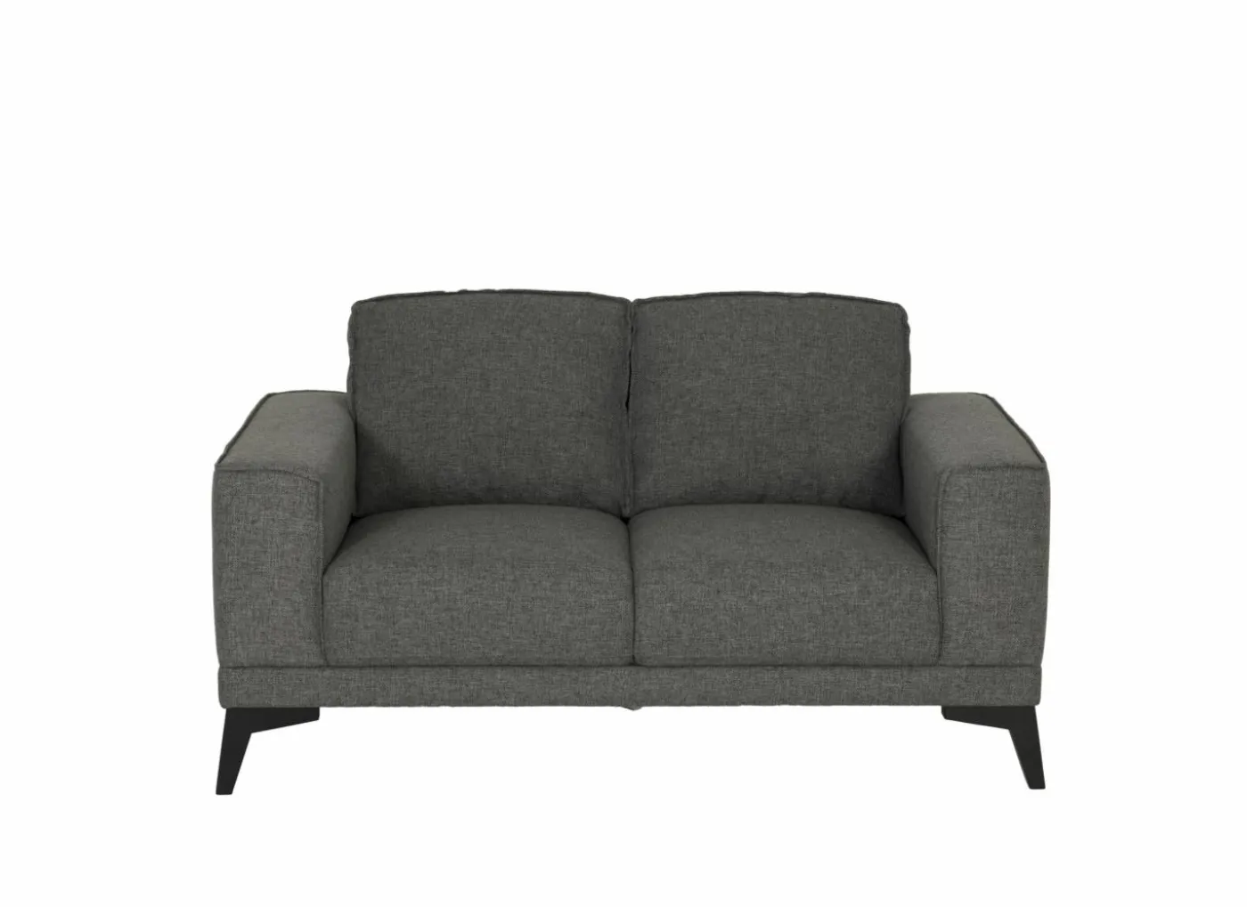 Zetel Colt 2-zit - stof - grijs