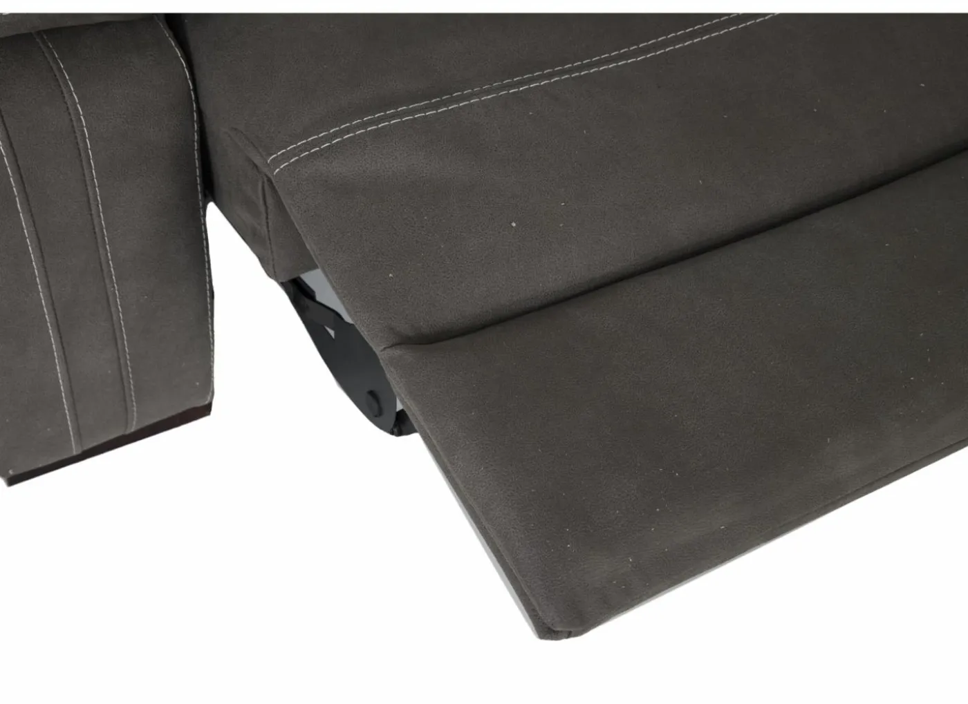Zetel Elle 3+2-zit - stof - bruin met relax
