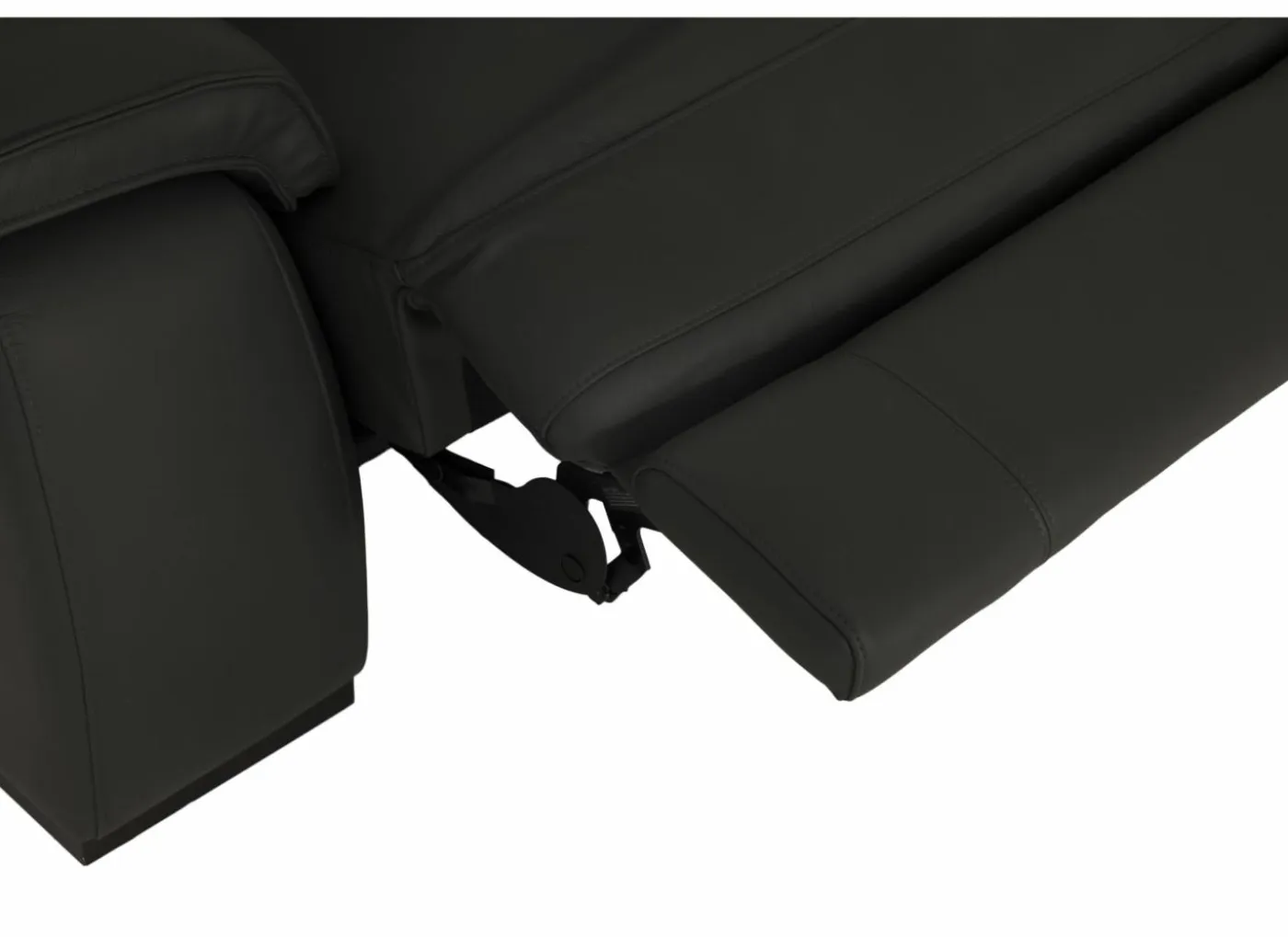 Zetel Final 2,5+2-zit - leder - shalegrey met relax