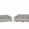 Zetel Funk 3+2-zit - stof - grijs met relax