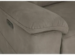 Zetel Grande 3+2-zit - stof - silver grey met relax