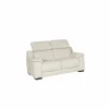 Zetel Grass 2-zit 166cm - leder - frost royal