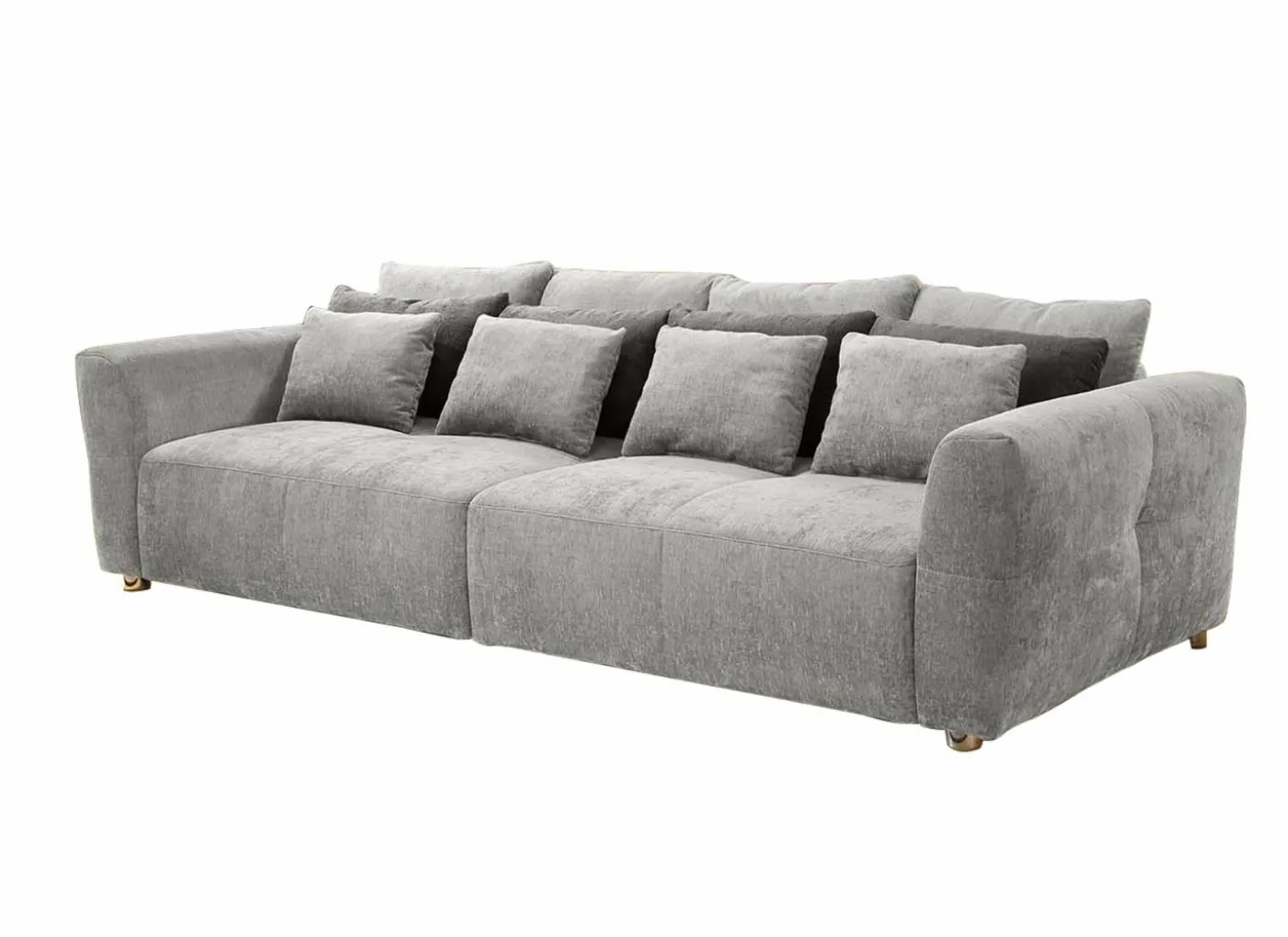 Zetel Gulliver 4-zit - stof - grijs