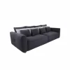 Zetel Gulliver 4-zit - stof - donkerblauw