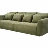 Zetel Gulliver 4-zit - stof - groen