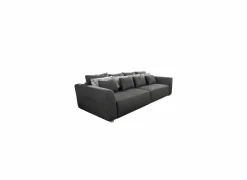 Zetel Gulliver 4-zit - stof - donkergrijs