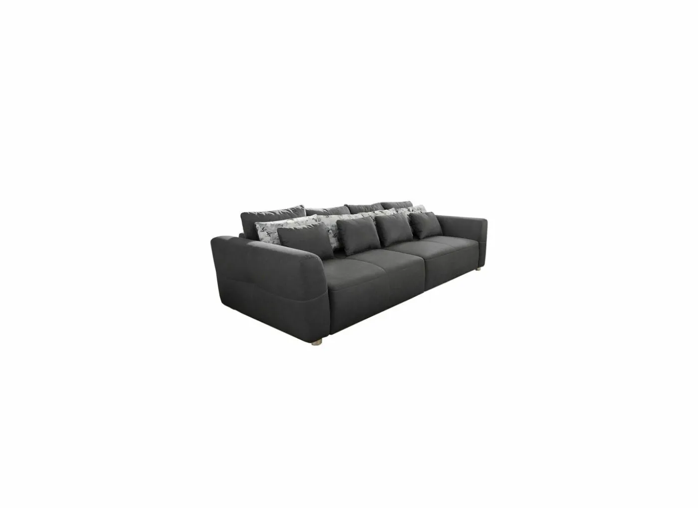 Zetel Gulliver 4-zit - stof - donkergrijs