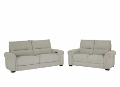 Zetel Hana 2,5+2-zit - stof - oyster