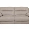 Zetel Judd 2,5-zit - stof - silver grey met relax