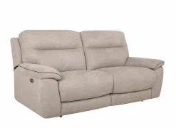 Zetel Judd 2,5-zit - stof - silver grey met relax
