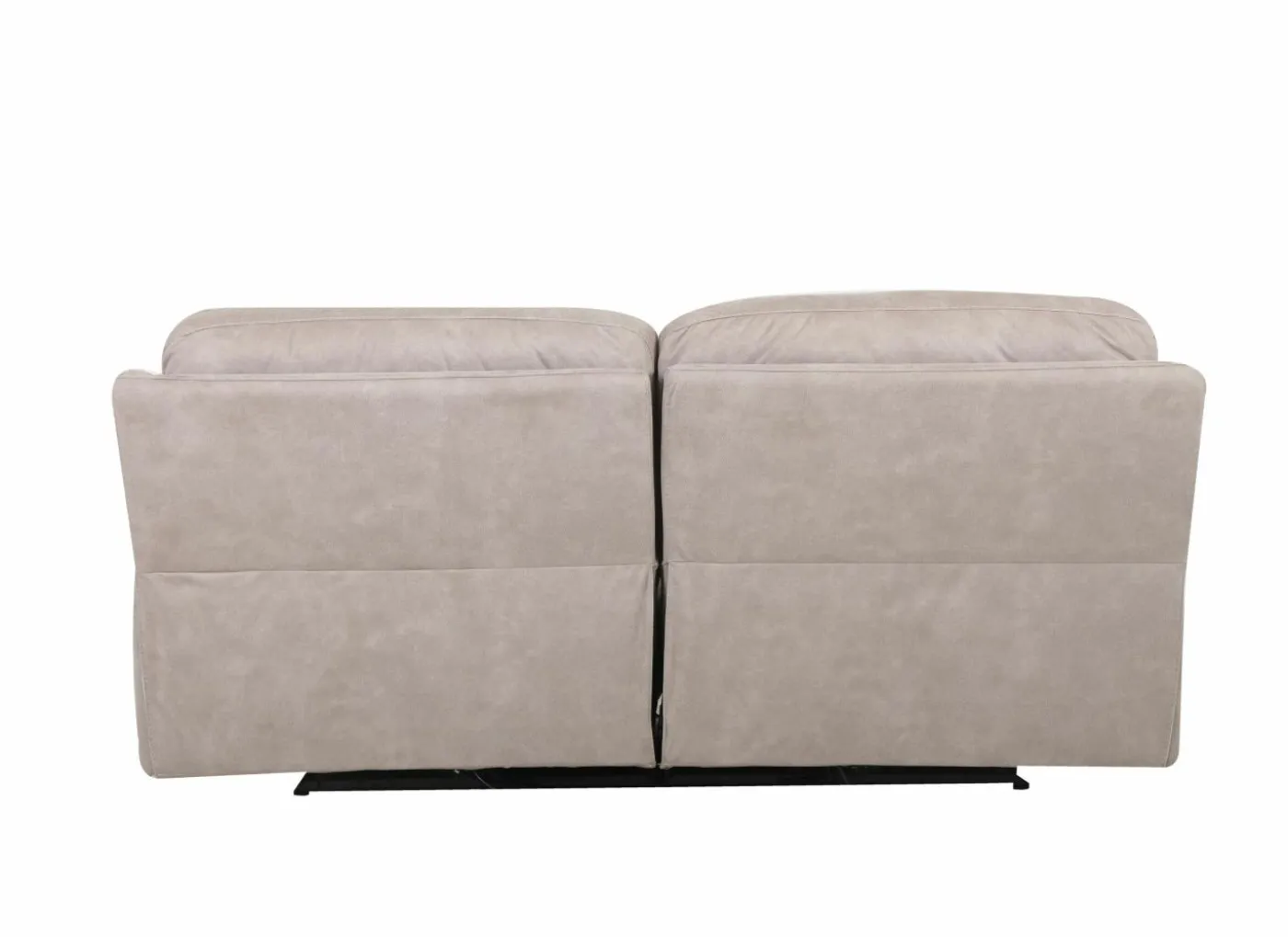 Zetel Judd 2,5-zit - stof - silver grey met relax