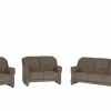 Zetel Marente 3+2+1-zit - stof - bruin