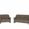 Zetel Marente 3+2-zit - stof - bruin