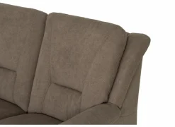 Zetel Marente 3+1+1-zit - stof - bruin