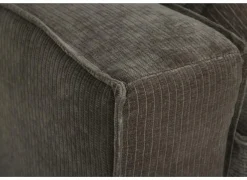 Zetel Marlon 3-zit - stof - bruin