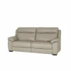 Zetel Mohawk 2,5-zit - leder - grijs
