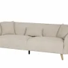 Zetel Momo 3-zit - stof - beige