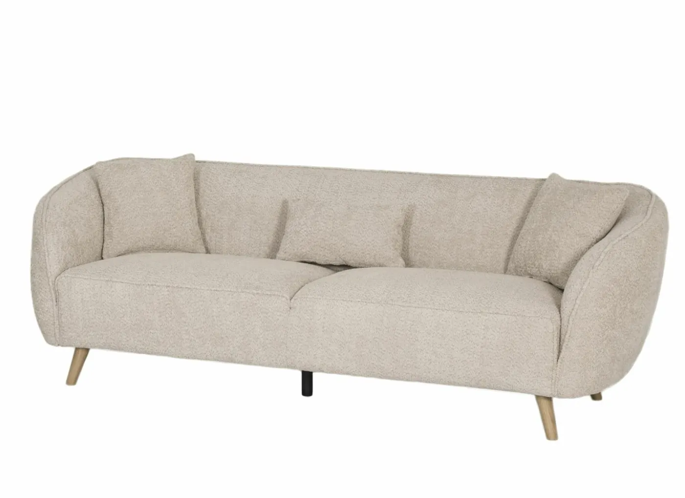 Zetel Momo 3-zit - stof - beige