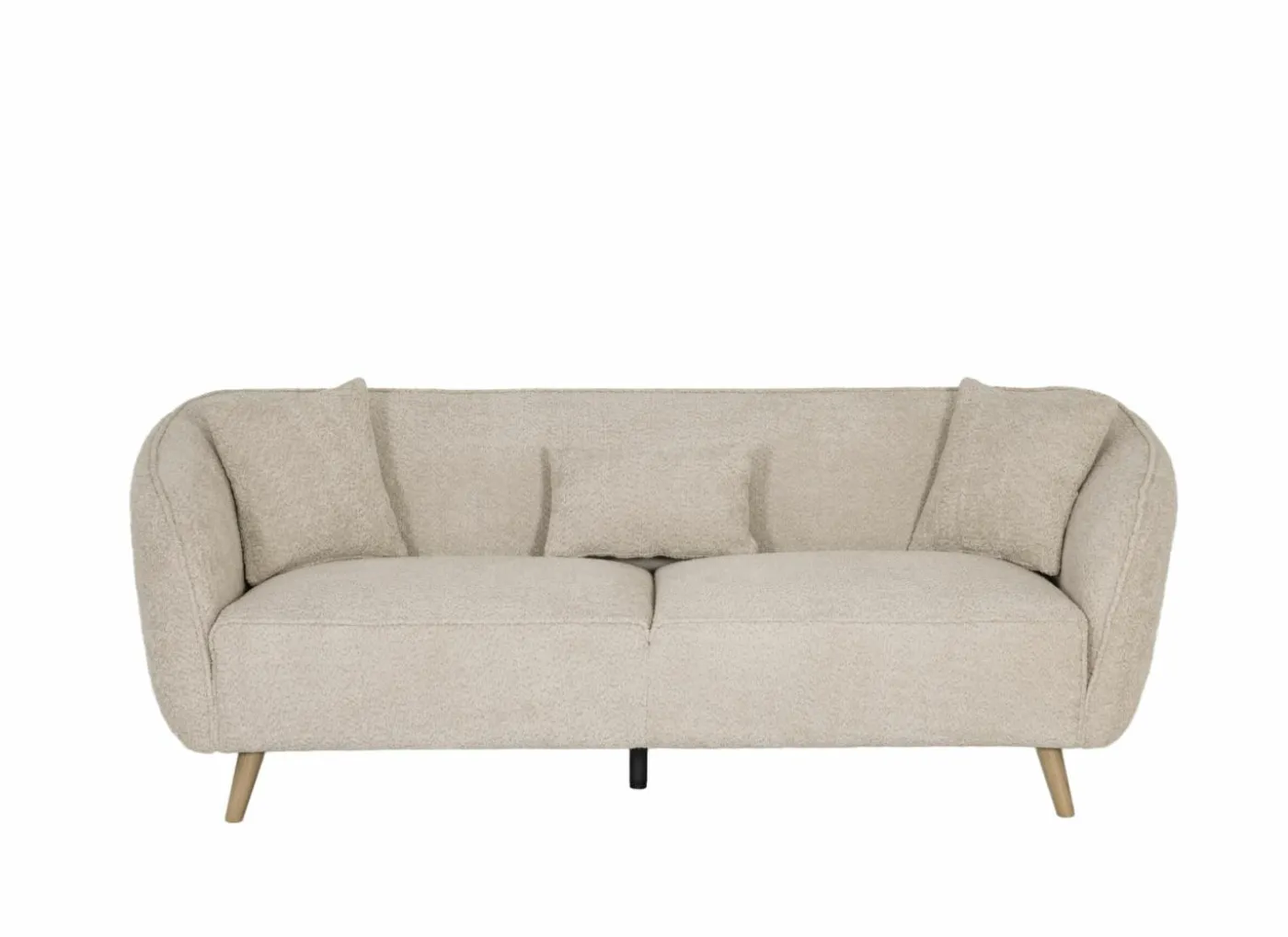 Zetel Momo 3-zit - stof - beige