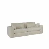 Zetel Monize 3-zit - stof - ecru