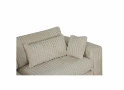 Zetel Monize 3+2-zit - stof - ecru