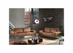 Zetel Nevada 3+2,5-zit - stof - bruin