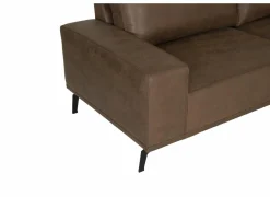 Zetel Nevada 3-zit - stof - bruin