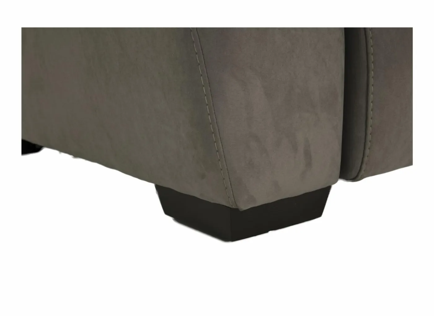 Zetel Notch 2,5+2-zit - stof - donkergrijs met relax