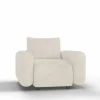 Zetel Olivio 119x114cm - stof - beige