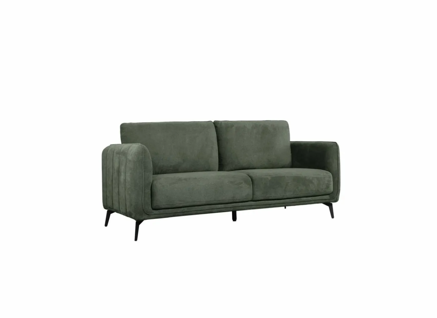Zetel Pack 3-zit - stof - groen